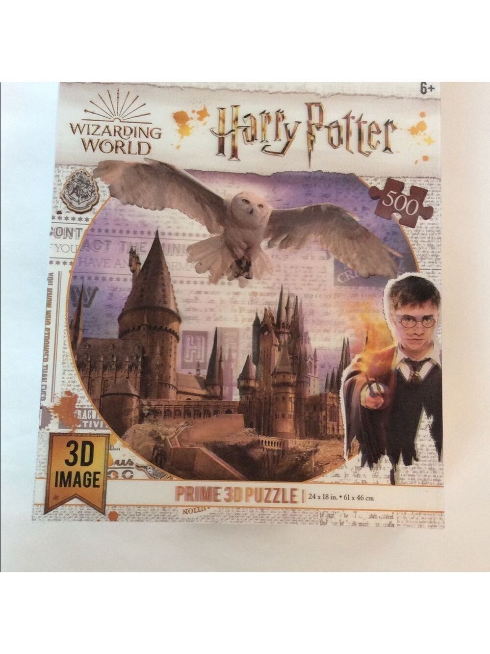 Harry Potter 3D Image Puzzle 500 Pieces NEW